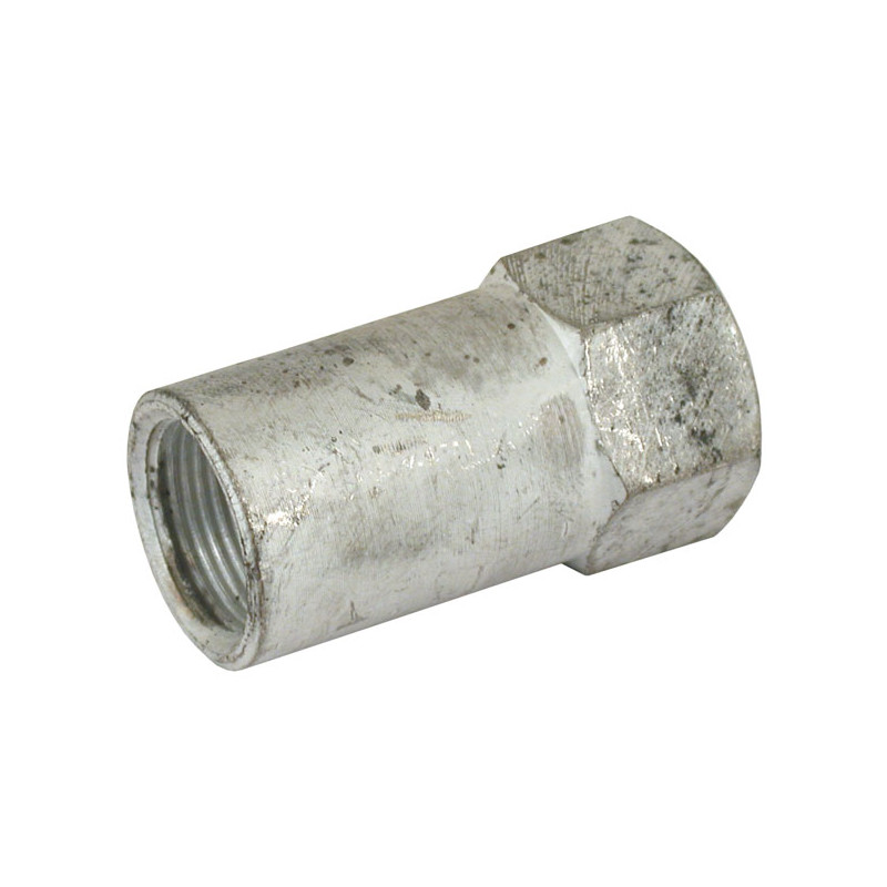 Nut large. rear floorboard mount rod. Zinc 32-52 45" R WL G Servi-Car models