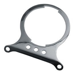 Mounting bracket, speedometer. Chrome 82-85 FX XL. With single instrument (NU)