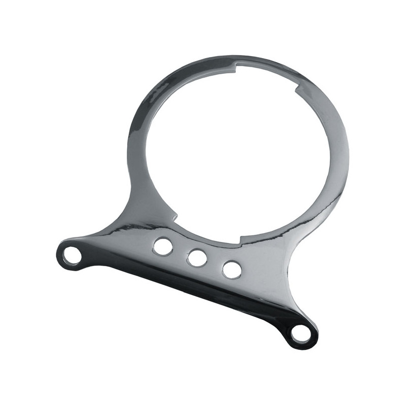Mounting bracket, speedometer. Chrome 82-85 FX XL. With single instrument (NU)