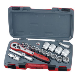 Juego de llaves de vaso de 1/2" Teng Tools