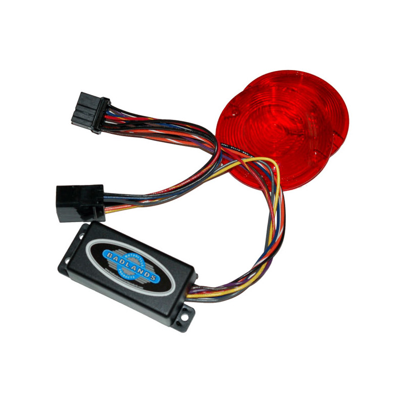 Badlands, Illuminator Plug n Play Run-Turn-Brake module 97-08 FLSTC FLT FLHT FLHR FLTR ("A" lenses) (NU)