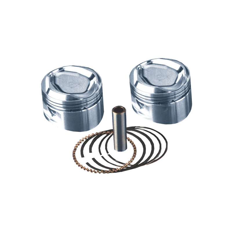 S&S, replacement Evo SuperStock piston kit. +.010" 84-99 Evo B.T. with S&S SuperStock heads only (NU)