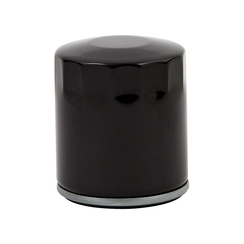 MCS, spin-on oil filter. Black 02-17 V-Rod (NU)