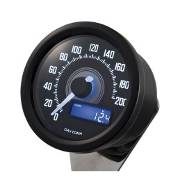 Daytona Velona velocímetro electrónico 60mm negro