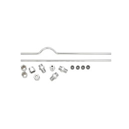 Sportster rocker box oil line kit. Chrome 58-69 XLCH Sportster with magneto ignition (NU)
