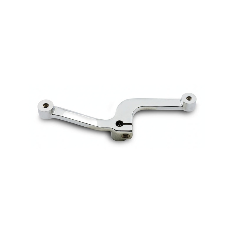 XL Sportster heel/toe shifter lever, outer. Chrome 04-20 XL and custom applications (mid-shift models) (NU)