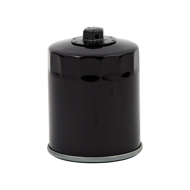 Filtr oleju MCS, nakręcany, magnetyczny z nakrętką. Czarny 84-98 Softail 80-98 FLT 82-94 FXR L84-22 XL 08-12 XR1200 97-02 Buell 