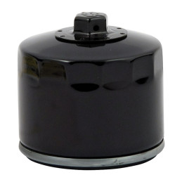 MCS, spin-on oil filter with top nut. Black 80-E84 XL L82-84 FL FX 85-86 FXWG FXSB FXEF (excl.  FXST) (NU)