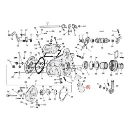 Filtr oleju MCS do modeli spin-on. Chromowany, do modeli Softail 1999, Twin Cam 99-17, M8 17-20 (tylko dla modelu i rocznika)
