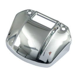 Headlamp bracket cover. With cut-out. Chrome 71-92 FX FXR 60-92 XL (NU)