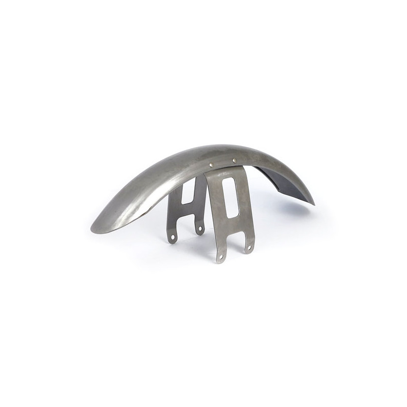 49-84 FL custom narrow front fender. Raw steel 49-84 FL FLH with narrow 19" or 21" front wheel (NU)