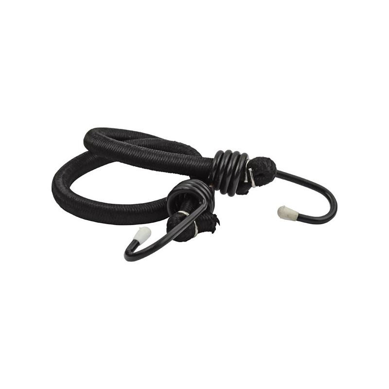 Bungee cord, 24" (60cm) x 10mm thick. 2 hooks 
