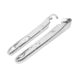 Zestaw osłon wspornika błotnika XL Sportster. Chrom 04-08 wszystkie modele XL 09-22 różne modele XL