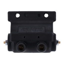 Andrews, high performance coil black, 12V / 4.8 Ohm 65-E78 B.T. with points ignition L78-79 B.T. with OEM V-Fire I/II half elect
