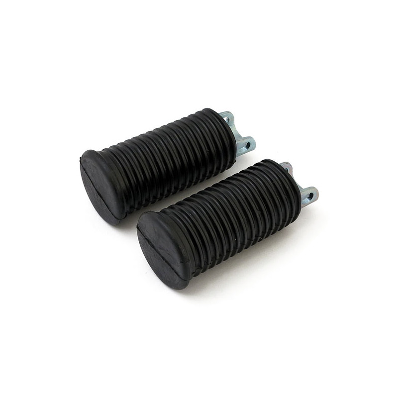 OEM style footpegs, large diameter. Black 52-89 K XL FL FX (FLT FXRT passenger)