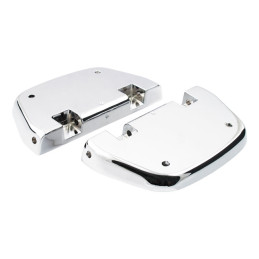 Passenger floorboards. Chrome L86-24 FLT/Touring 86-24 FL Softail 06-17(NU)Dyna. (Models with passenger floorboard brackets)