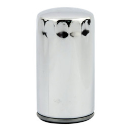 MCS, spin-on oil filter. Chrome 91-98 Dyna (NU)