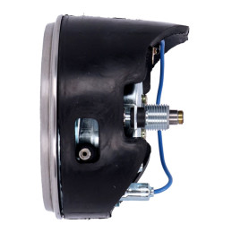 FL speedometer, 62-67 electra face, black/silver. 2:1 MPH 