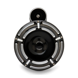 Arlen Ness, billet horn kit, Slot Track. Black CC UNIVERSAL