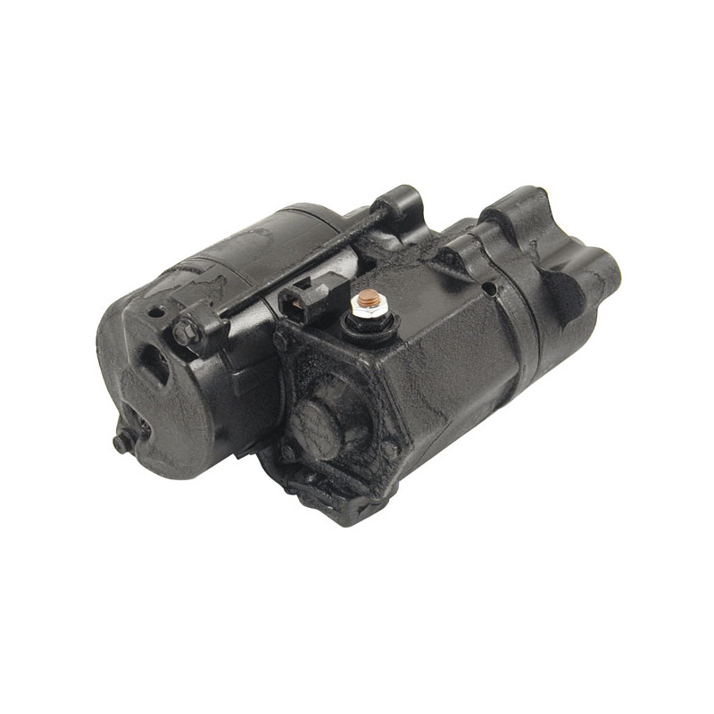 Spyke, starter motor 1.4KW. Black 06-17 Dyna 07-17 Softail 07-16 Touring (NU)