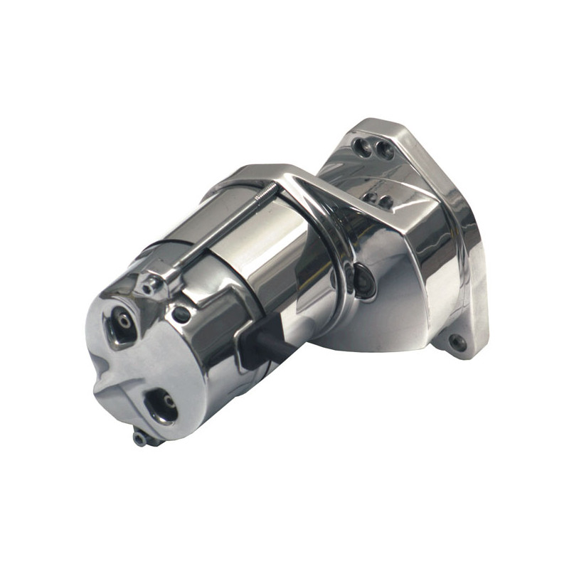 Spyke, starter motor 1.4KW. Chrome 80-85 FLT FXR (NU)