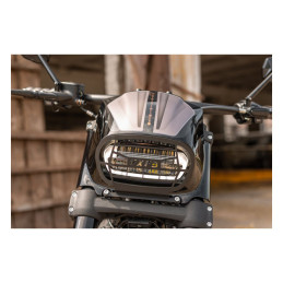 Killer Custom, Aggressor headlamp fairing grill  Softail: 18-20(NU)FXFB Fat Bob 107 18-23 FXFBS Fat Bob 114. With Killer Custom 