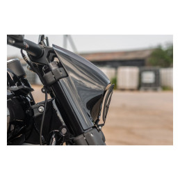Killer Custom, Aggressor headlamp fairing grill  Softail: 18-20(NU)FXFB Fat Bob 107 18-23 FXFBS Fat Bob 114. With Killer Custom 