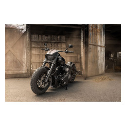 Killer Custom, Aggressor headlamp fairing grill  Softail: 18-20(NU)FXFB Fat Bob 107 18-23 FXFBS Fat Bob 114. With Killer Custom 