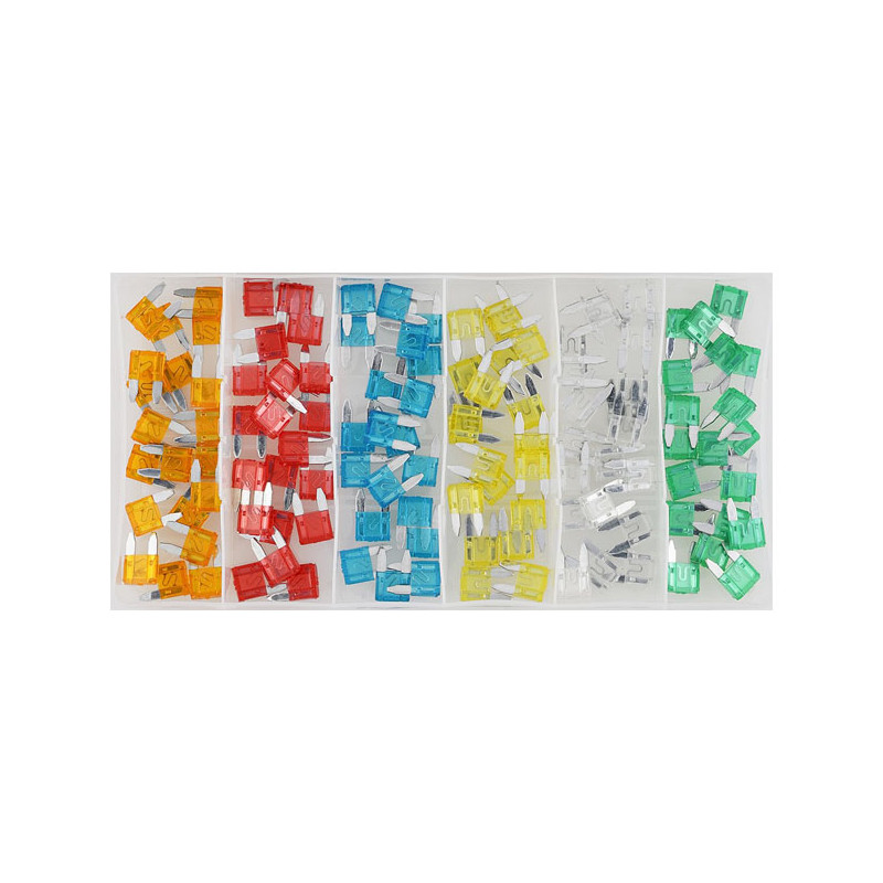 Sonic, mini fuse assortment box. 120-piece 